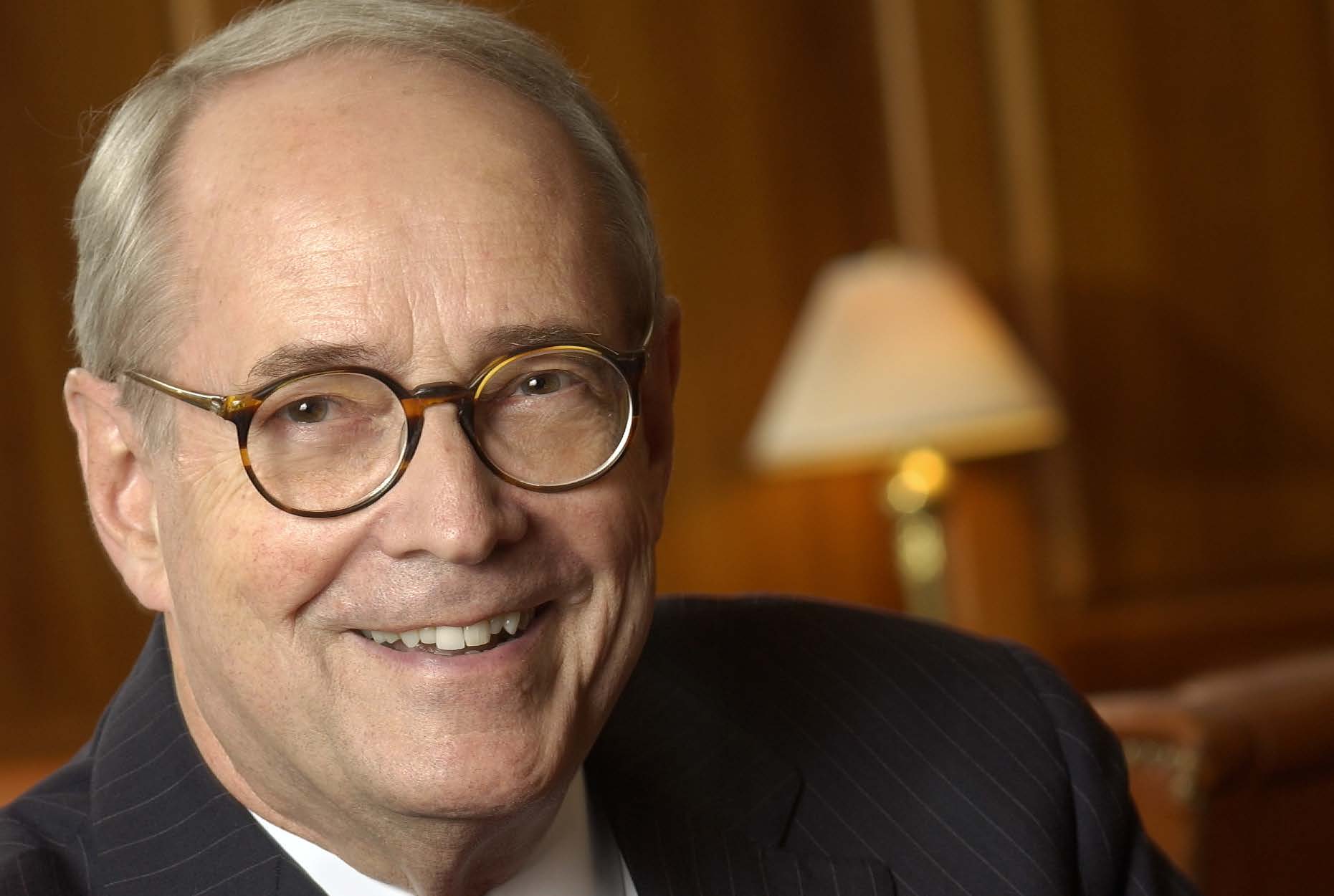 Dick Thornburgh. Two-term Pennsyvlania Governor, U.S. Attorney General and United States Under-Secretary General.